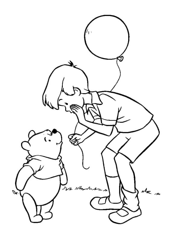 Pooh and Christopher Robin