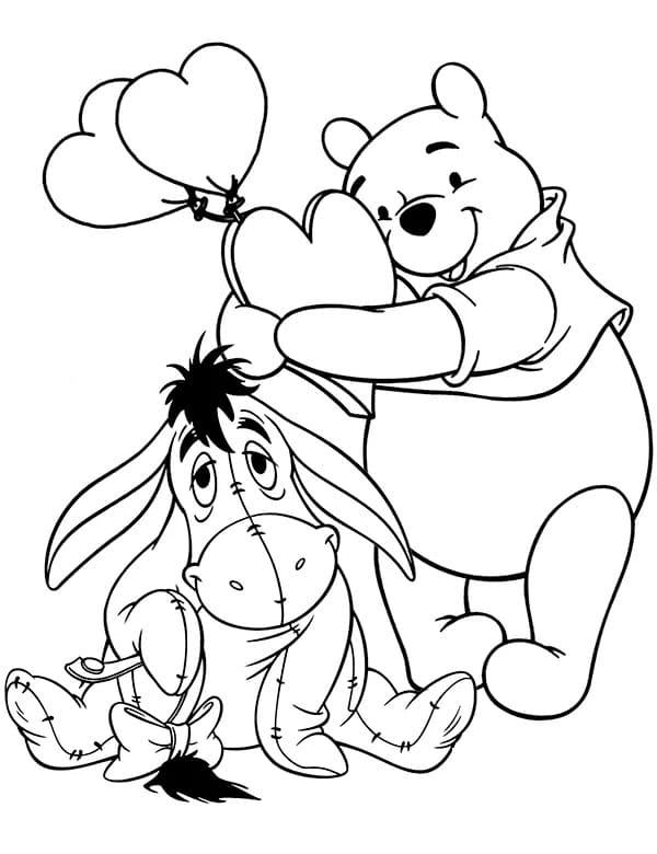 Pooh with Eeyore