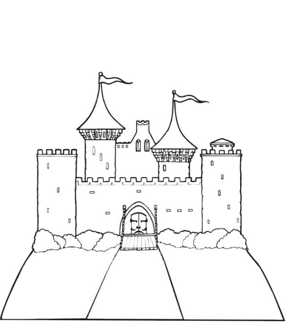 Printable Castle