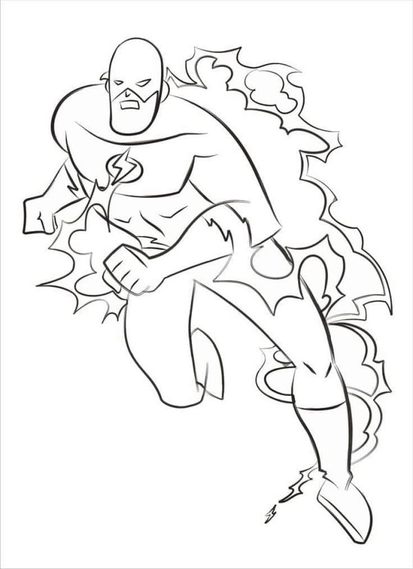 Printable Superhero Flash