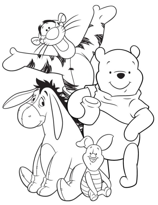 Winnie the Pooh and His Friends