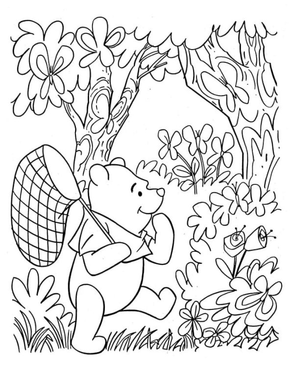 Winnie the Pooh in The Forest