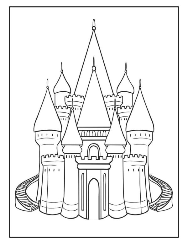 Wondeful Castle Printable
