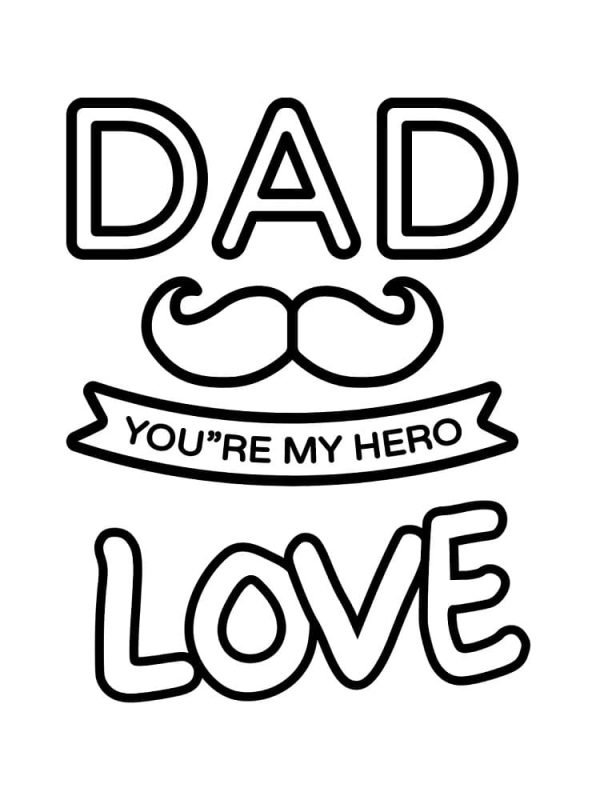 You Are My Hero Dad