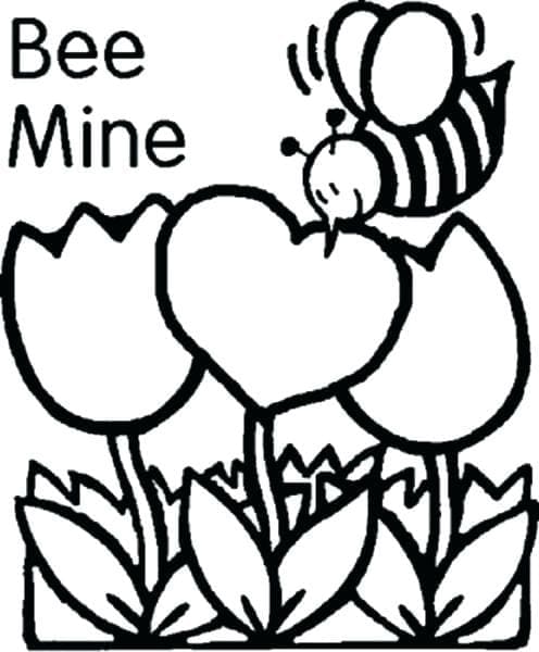 Bee Mine Valentines Card