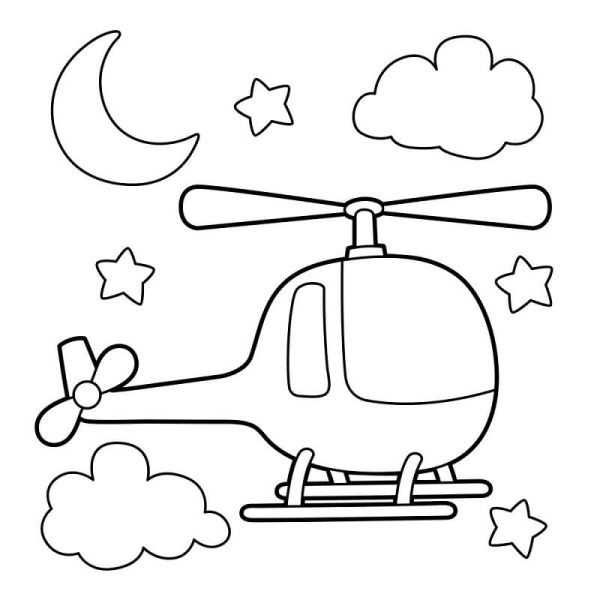 Cute Helicopter Free For Kids