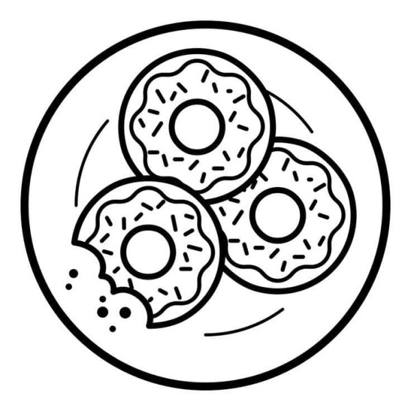 Donut Plate