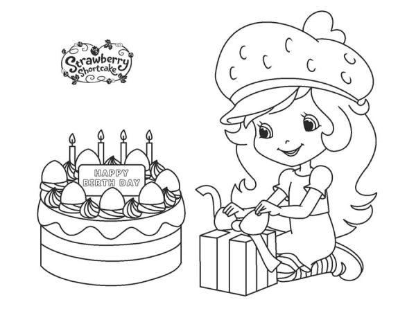 Happy Birthday Strawberry Shortcake