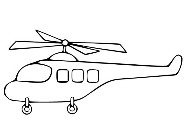 Helicopter Drawing