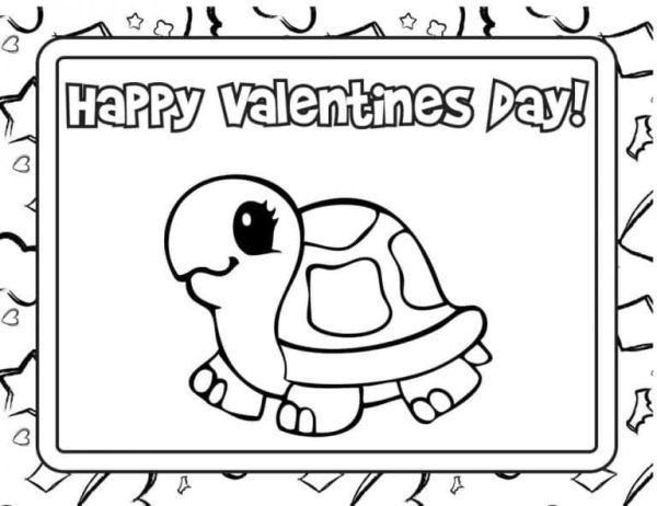 Printable Cute Valentines Card