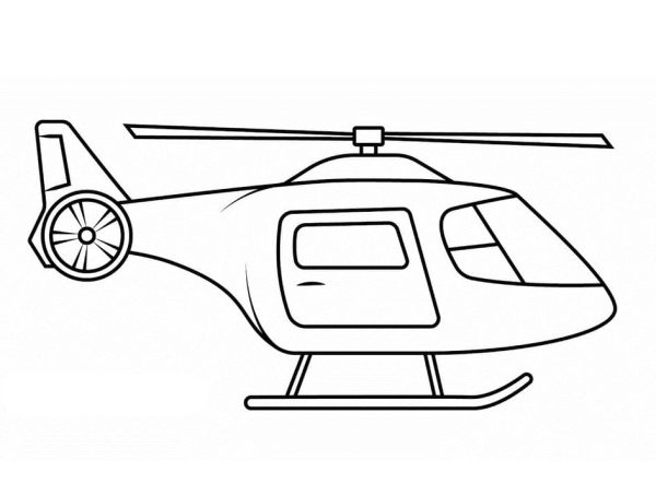 Printable Simple Helicopter