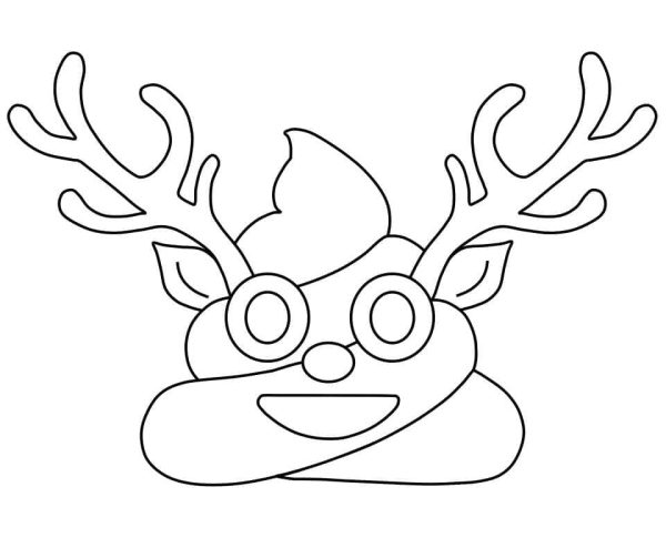 Reindeer Poop Emoji
