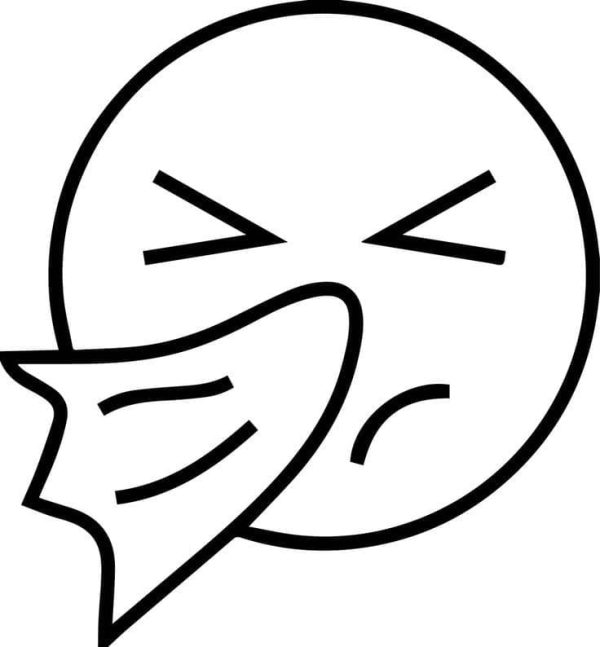 Sneezing Face Emoji