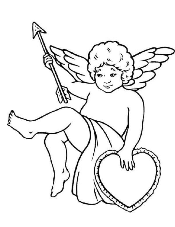 Valentines Cupid For Love