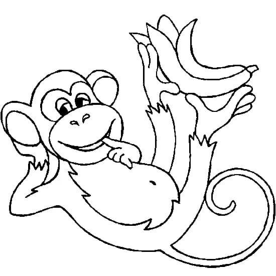 A Monkey with A Banana