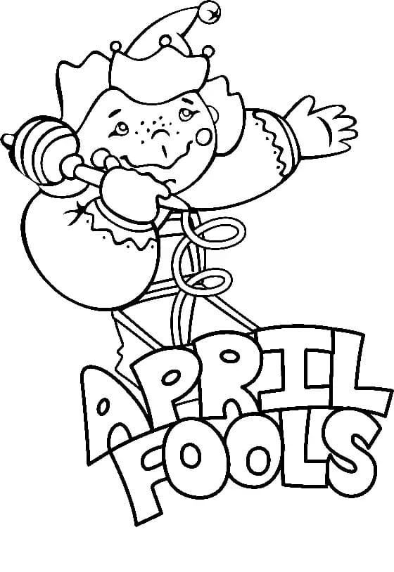 April Fools’ Day Printable for Kid