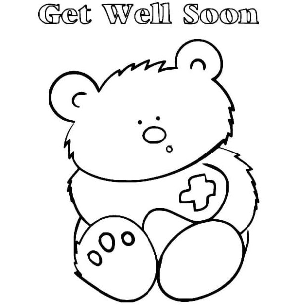 Get Well Soon Teddy