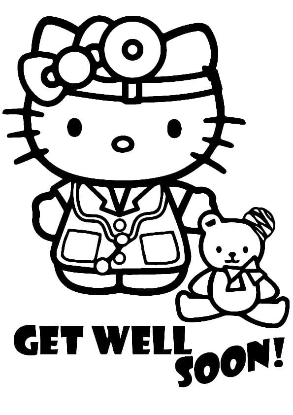 Hello Kitty Get Well Soon