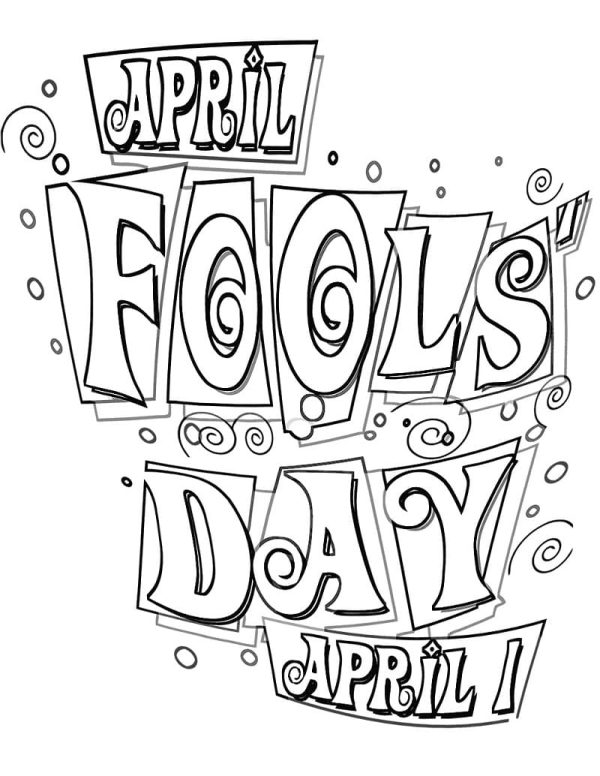 It is April Fools Day