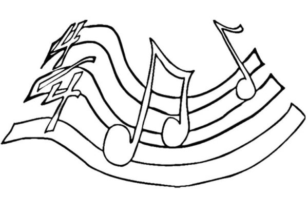 Music Notes Drawing