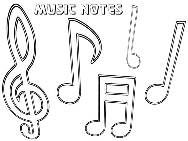 Music Notes Printable For Kids