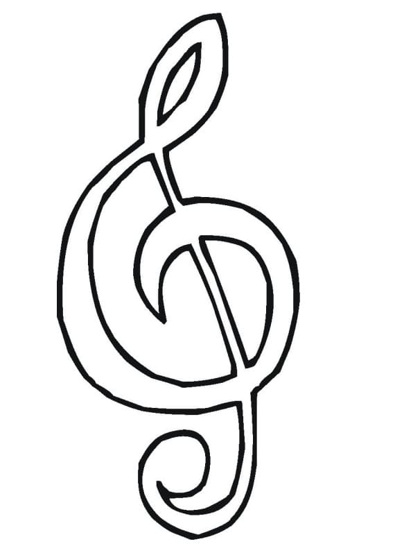 Printable Music Note