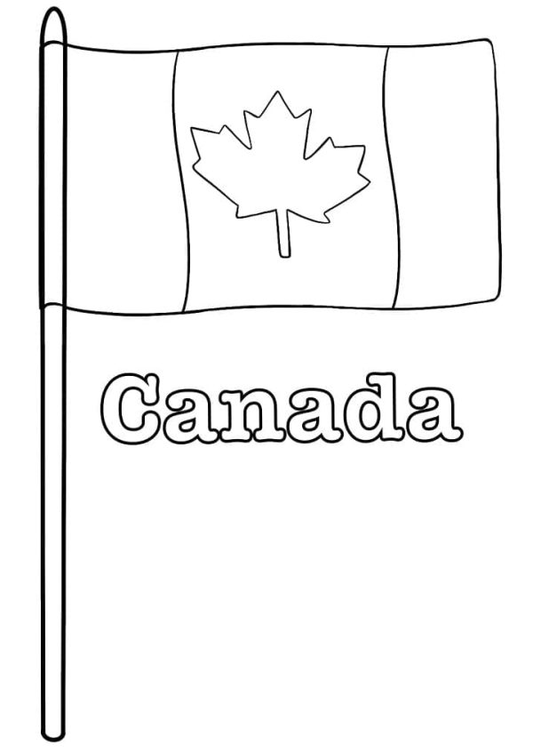Flag of Canada Printable