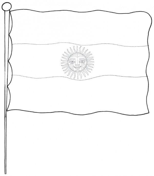 Free Printable Argentina Flag