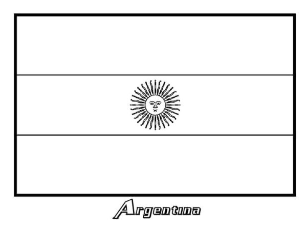 National Flag of The Argentine Republic