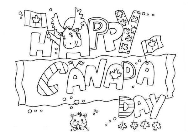 Print Happy Canada Day