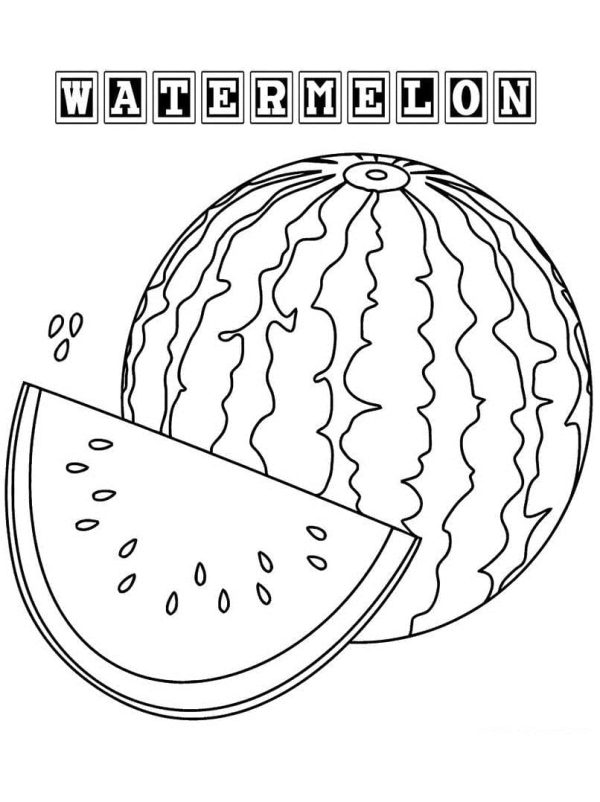 Print Watermelon