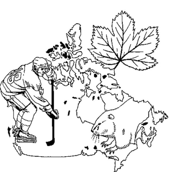 Printable Map of Canada