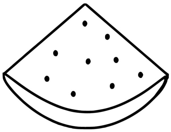 Simple Watermelon slice