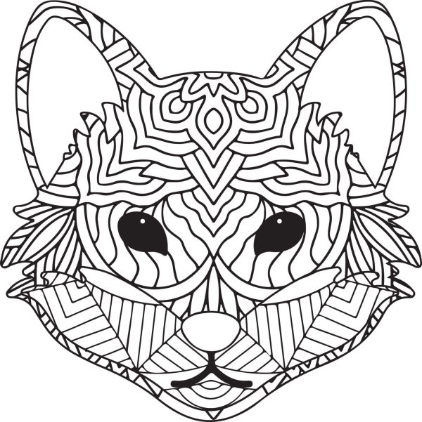 Fox Head Mandala