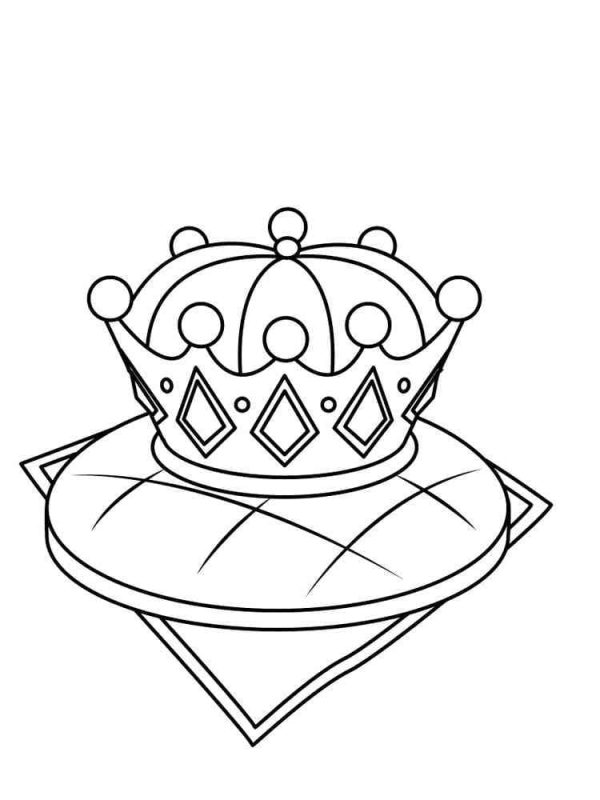 Free Drawing of Crown