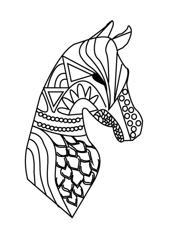 Horse Head Mandala