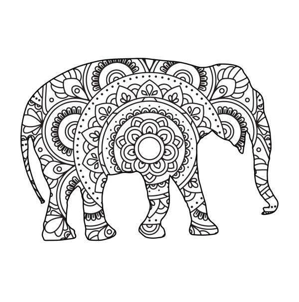 Normal Elephant Mandala