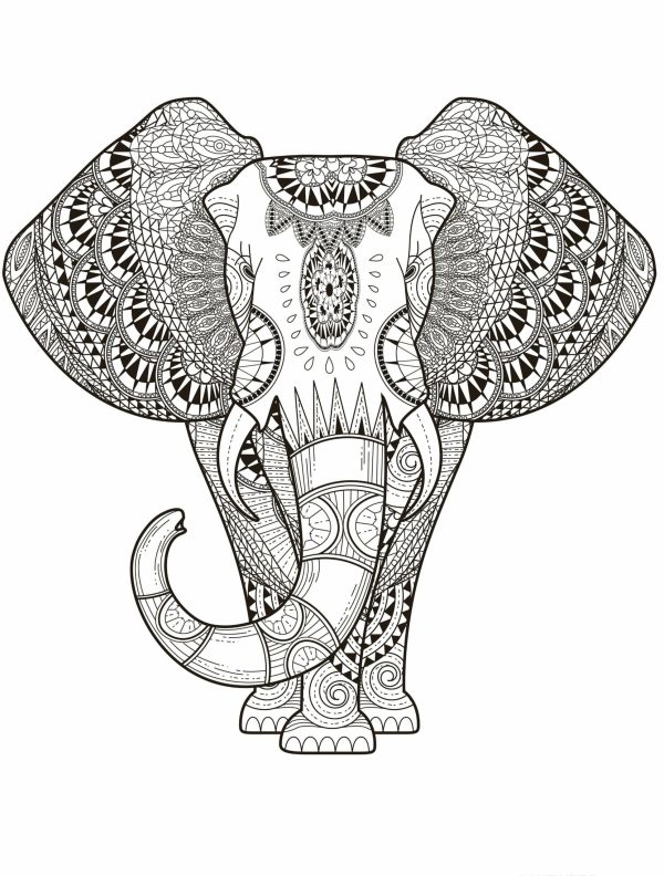 Perfect Elephant Mandala