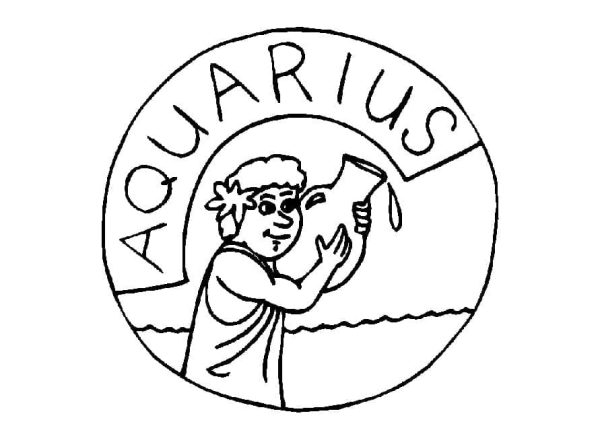 Print Aquarius