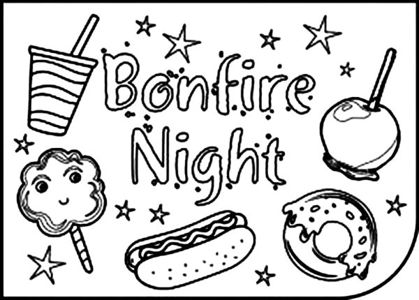 Print Bonfire Night