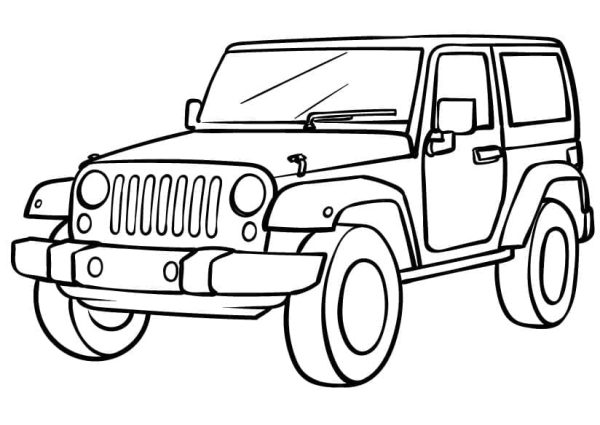 Print Jeep Car