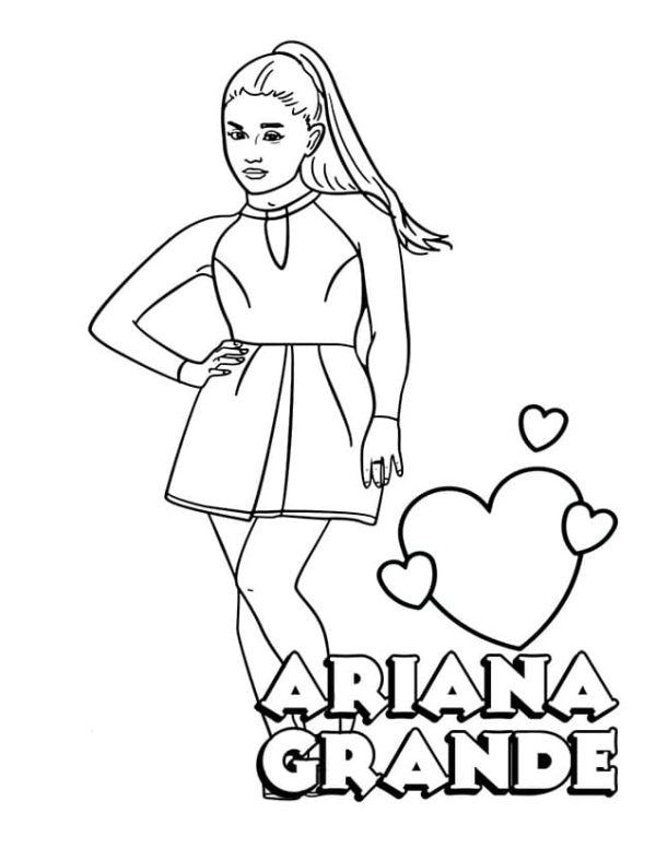 Printable Ariana Grande