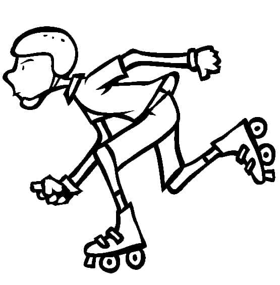 Roller Skating Boy