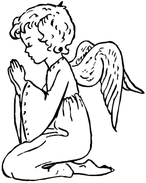 A Praying Angel