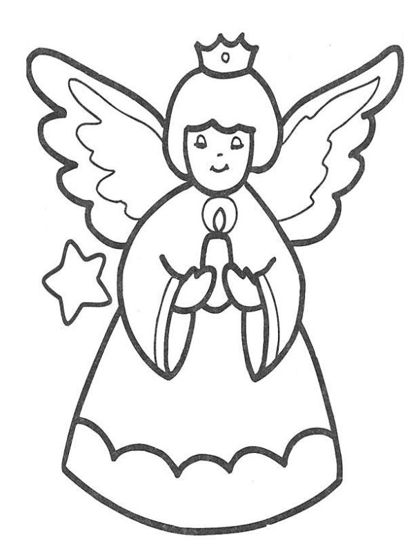 Angel with A Candle