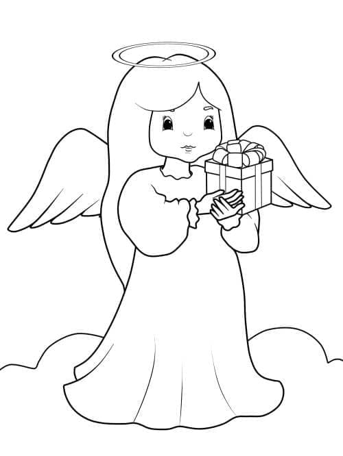 Angel with a Gift