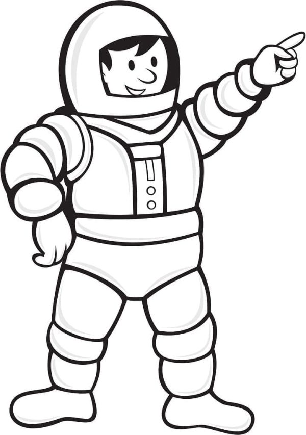 Astronaut Free For Kids