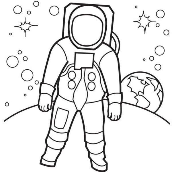 Astronaut Free Printable