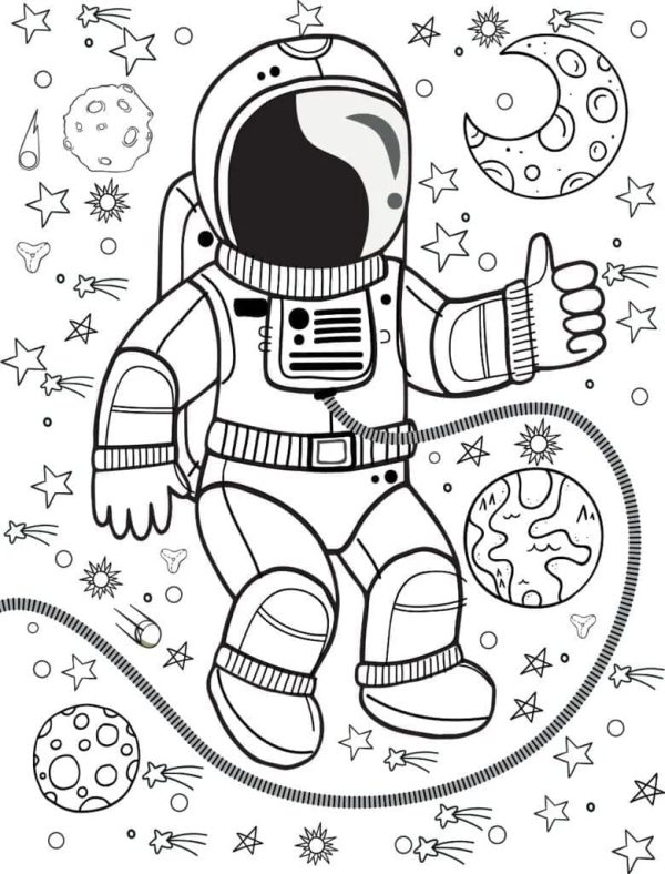 Astronaut Printable