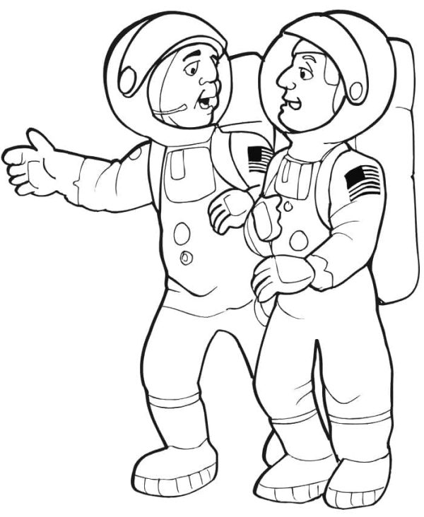 Astronauts Printable